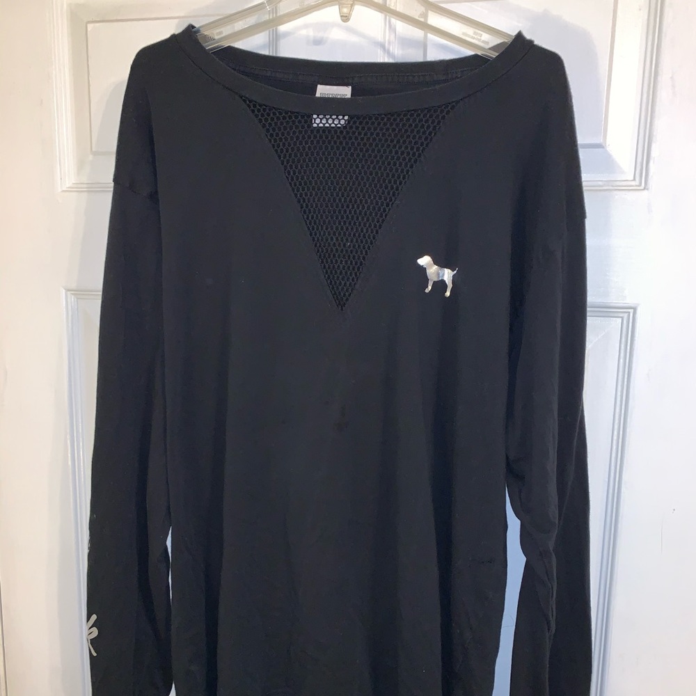 VS Pink Long Sleeve Tee